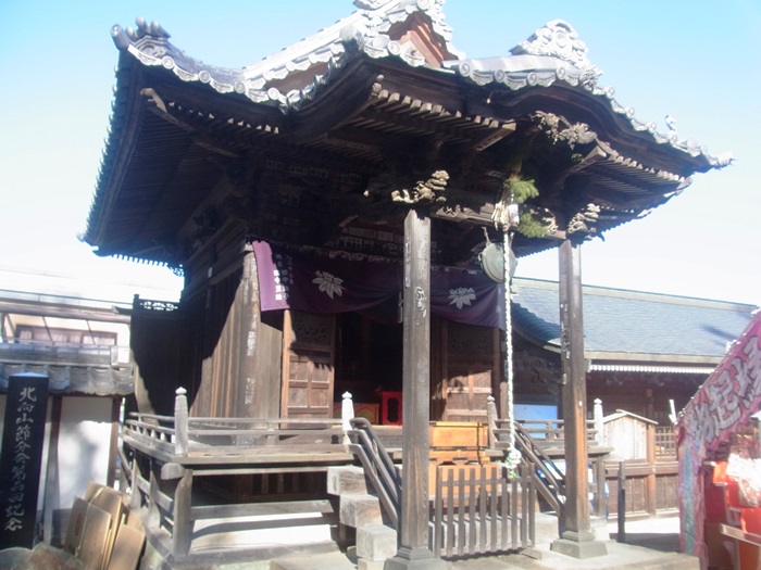 北向観音境内にある愛染堂