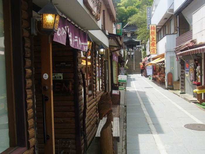 北向観音の普段の参道